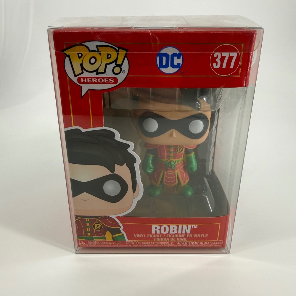 Funko Pop DC Robin‎ 377 Imperial Palace Vinyl Figure with Protector Case